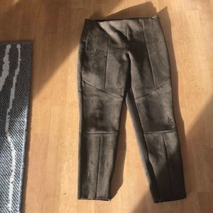 Suede like pants